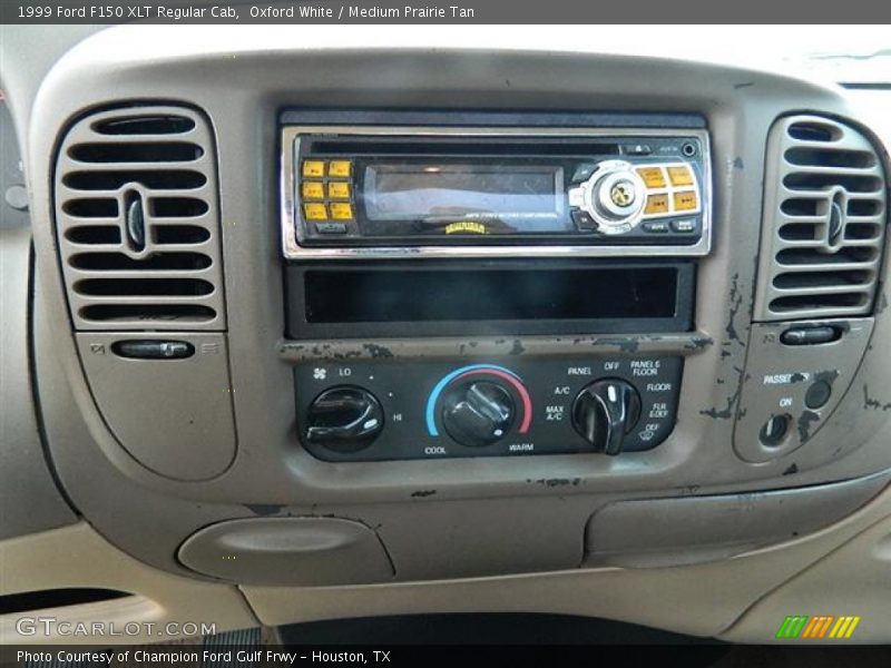 Oxford White / Medium Prairie Tan 1999 Ford F150 XLT Regular Cab