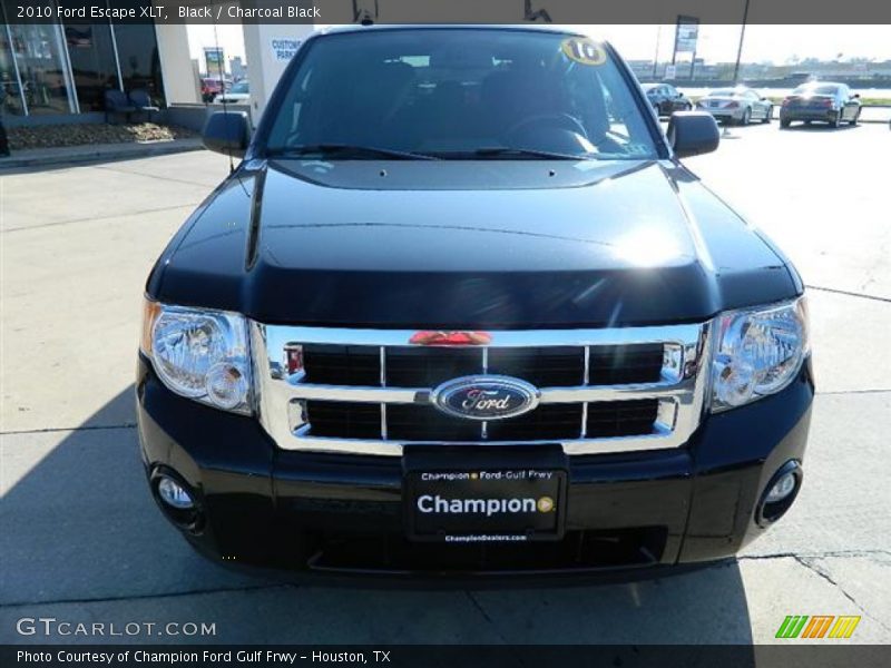 Black / Charcoal Black 2010 Ford Escape XLT