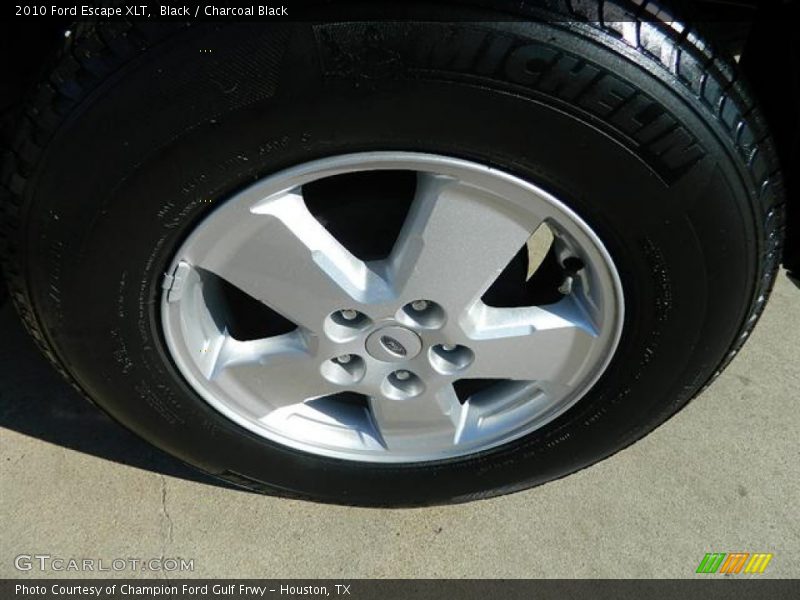 Black / Charcoal Black 2010 Ford Escape XLT