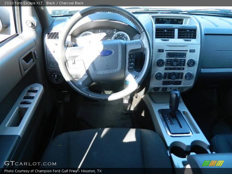 Black / Charcoal Black 2010 Ford Escape XLT