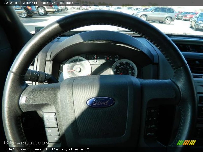Black / Charcoal Black 2010 Ford Escape XLT