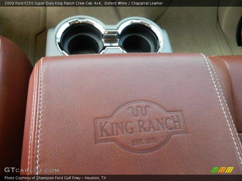Embossed King Ranch logo - 2009 Ford F250 Super Duty King Ranch Crew Cab 4x4
