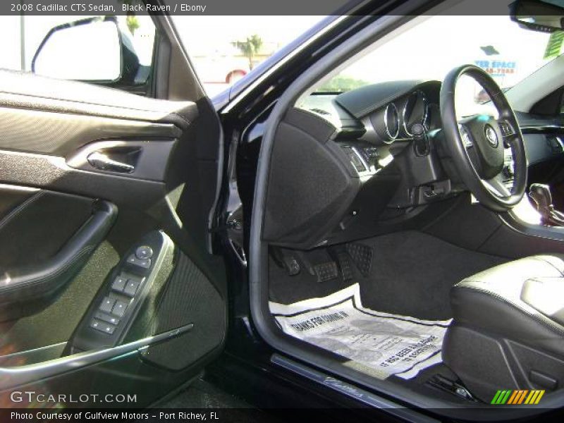 Black Raven / Ebony 2008 Cadillac CTS Sedan