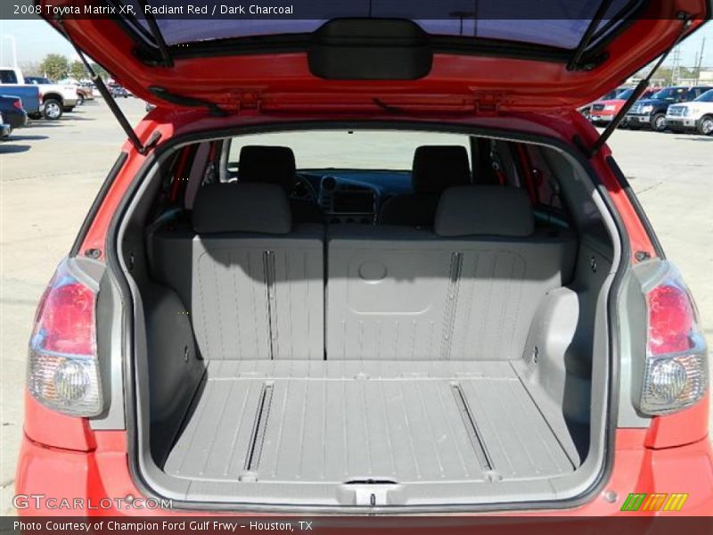 Radiant Red / Dark Charcoal 2008 Toyota Matrix XR