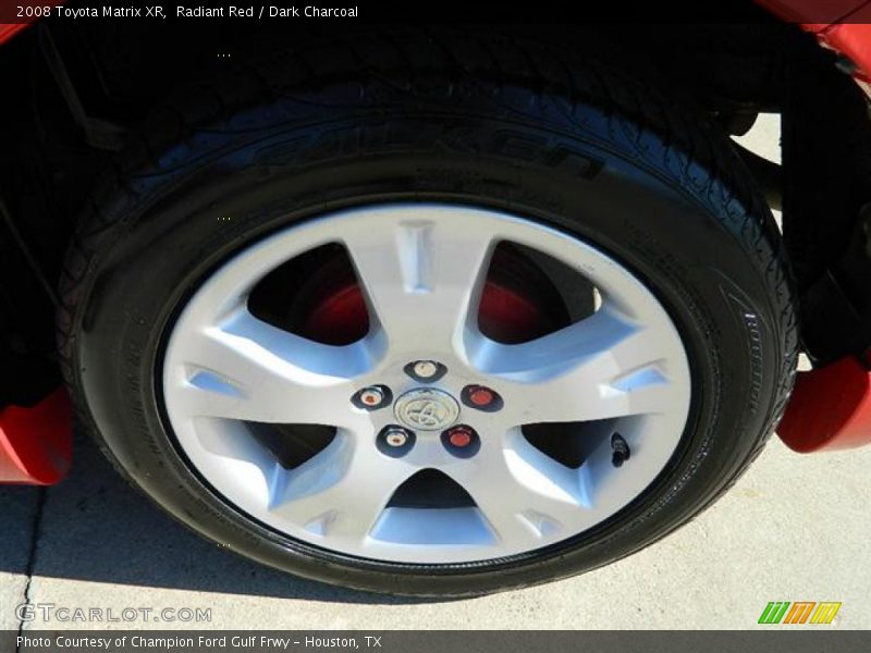 Radiant Red / Dark Charcoal 2008 Toyota Matrix XR