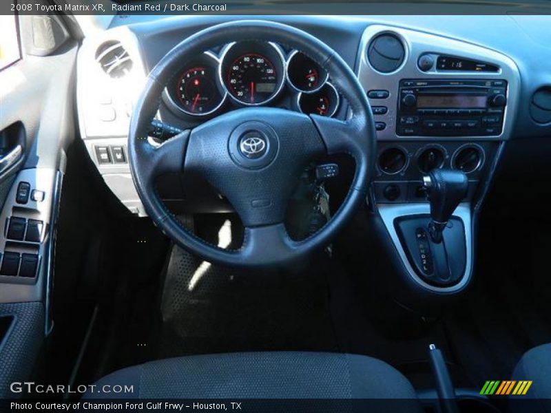 Radiant Red / Dark Charcoal 2008 Toyota Matrix XR