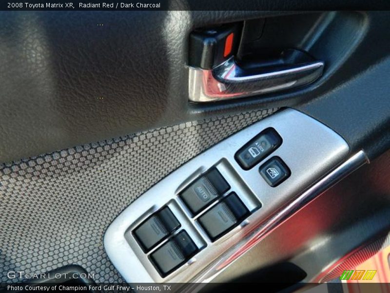 Radiant Red / Dark Charcoal 2008 Toyota Matrix XR