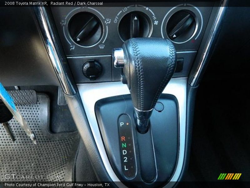  2008 Matrix XR 4 Speed Automatic Shifter