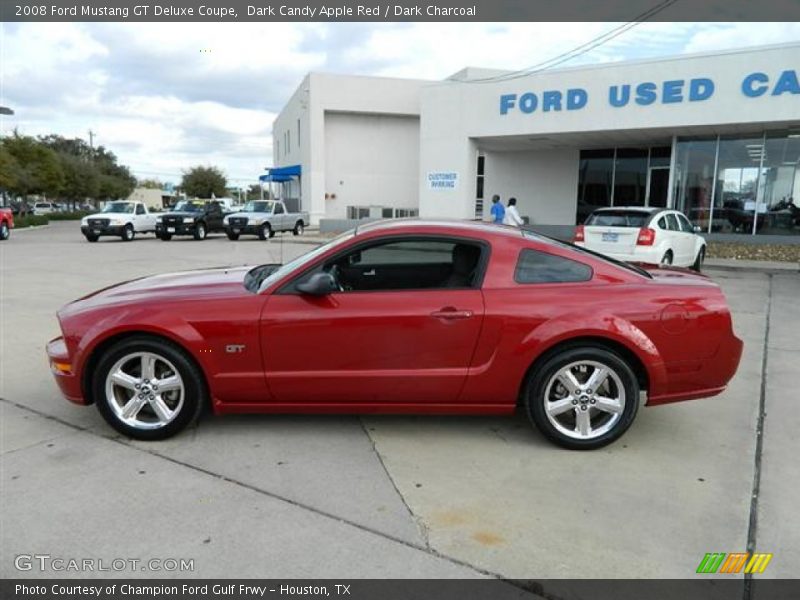 Dark Candy Apple Red / Dark Charcoal 2008 Ford Mustang GT Deluxe Coupe