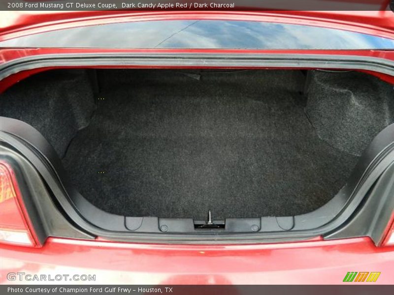 Dark Candy Apple Red / Dark Charcoal 2008 Ford Mustang GT Deluxe Coupe