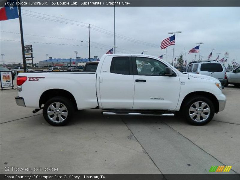 Super White / Graphite Gray 2007 Toyota Tundra SR5 TSS Double Cab