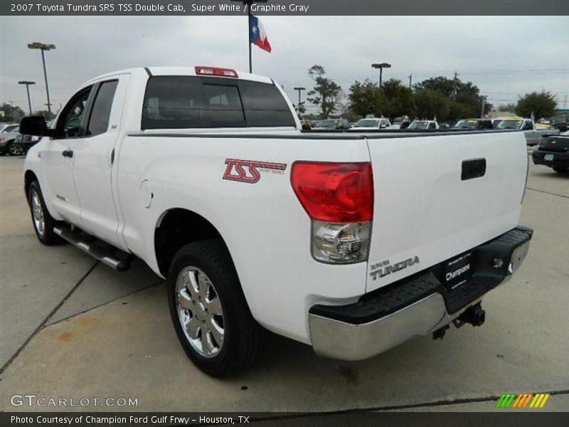 Super White / Graphite Gray 2007 Toyota Tundra SR5 TSS Double Cab