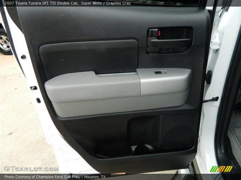 Super White / Graphite Gray 2007 Toyota Tundra SR5 TSS Double Cab