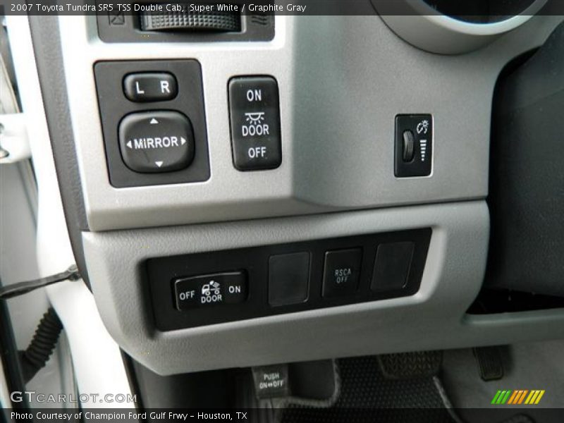 Super White / Graphite Gray 2007 Toyota Tundra SR5 TSS Double Cab