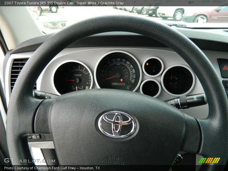 Super White / Graphite Gray 2007 Toyota Tundra SR5 TSS Double Cab