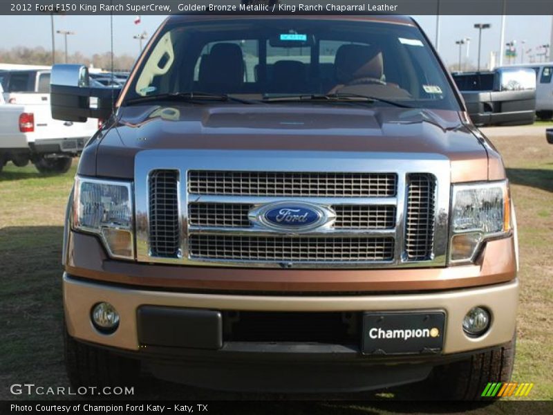 Golden Bronze Metallic / King Ranch Chaparral Leather 2012 Ford F150 King Ranch SuperCrew