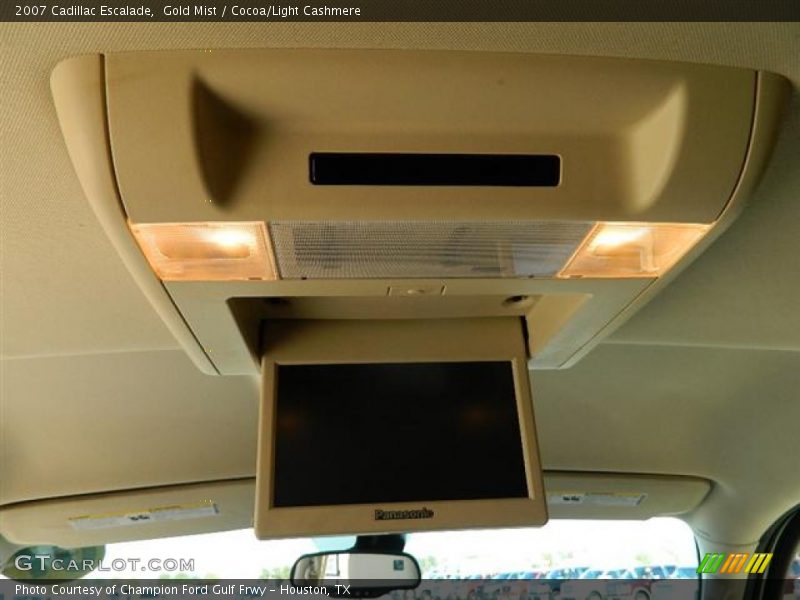 Gold Mist / Cocoa/Light Cashmere 2007 Cadillac Escalade