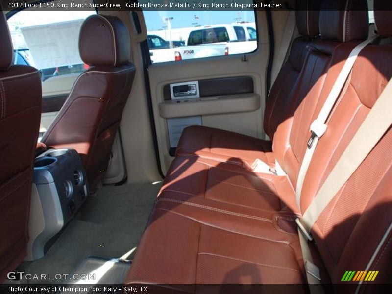  2012 F150 King Ranch SuperCrew King Ranch Chaparral Leather Interior