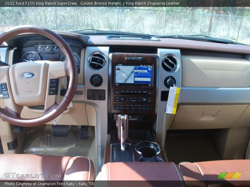Golden Bronze Metallic / King Ranch Chaparral Leather 2012 Ford F150 King Ranch SuperCrew