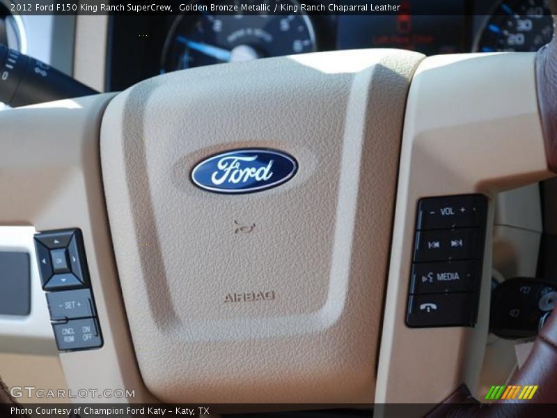 Golden Bronze Metallic / King Ranch Chaparral Leather 2012 Ford F150 King Ranch SuperCrew