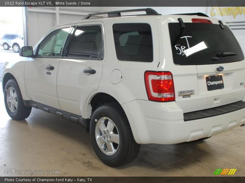 White Suede / Stone 2012 Ford Escape XLT V6