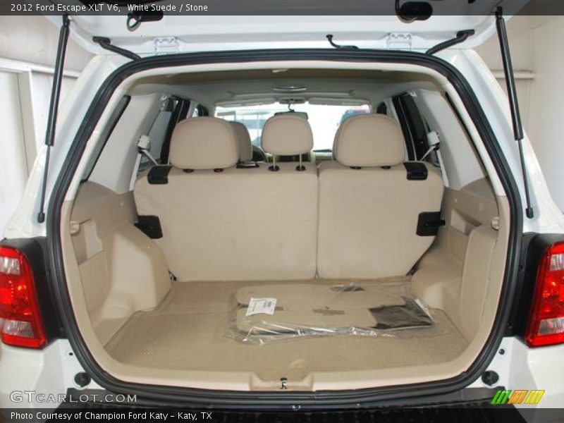 White Suede / Stone 2012 Ford Escape XLT V6