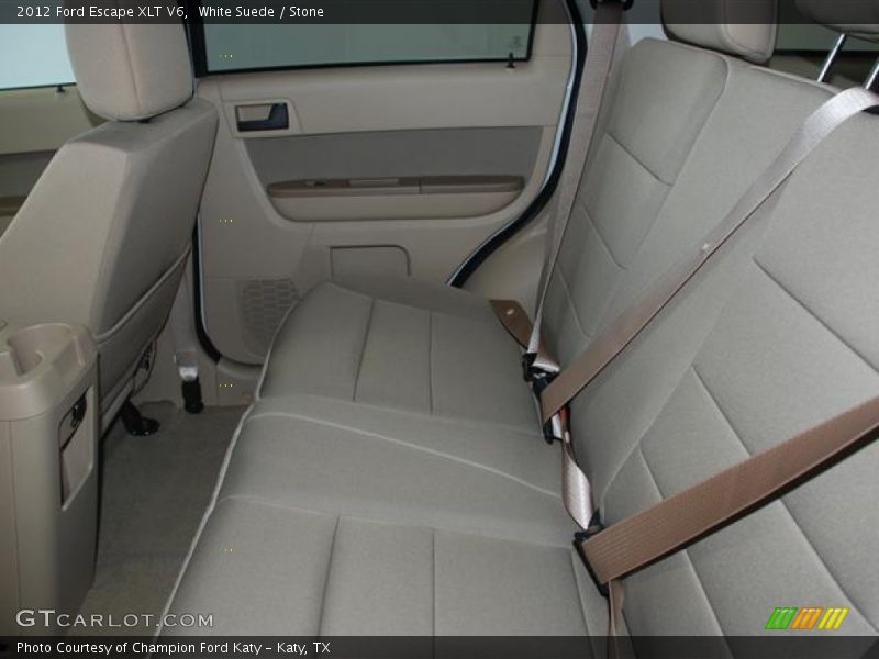 White Suede / Stone 2012 Ford Escape XLT V6