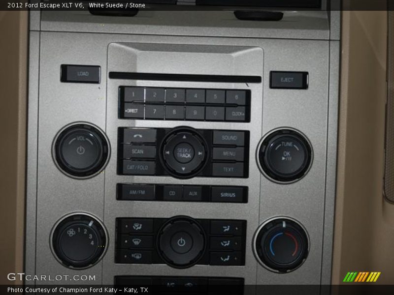 White Suede / Stone 2012 Ford Escape XLT V6