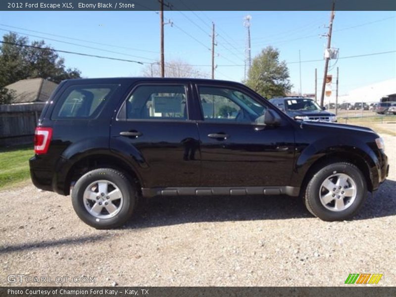 Ebony Black / Stone 2012 Ford Escape XLS
