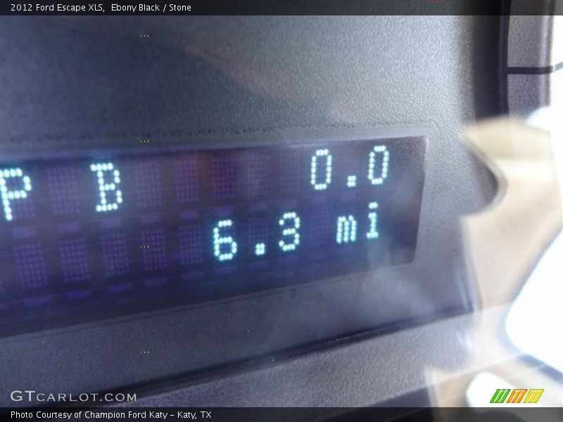 Ebony Black / Stone 2012 Ford Escape XLS