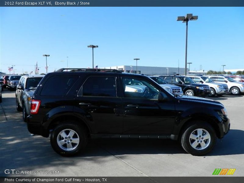 Ebony Black / Stone 2012 Ford Escape XLT V6