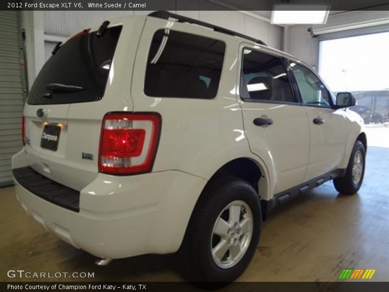 White Suede / Camel 2012 Ford Escape XLT V6