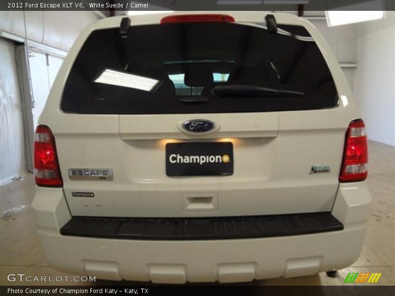 White Suede / Camel 2012 Ford Escape XLT V6