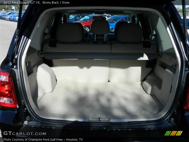 Ebony Black / Stone 2012 Ford Escape XLT V6