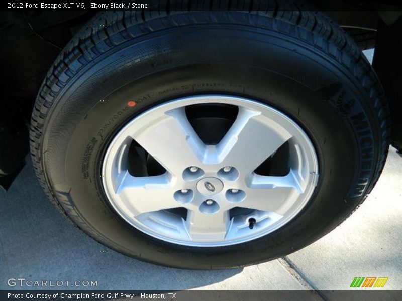 Ebony Black / Stone 2012 Ford Escape XLT V6
