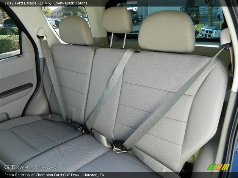 Ebony Black / Stone 2012 Ford Escape XLT V6