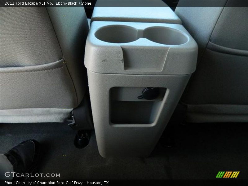 Ebony Black / Stone 2012 Ford Escape XLT V6