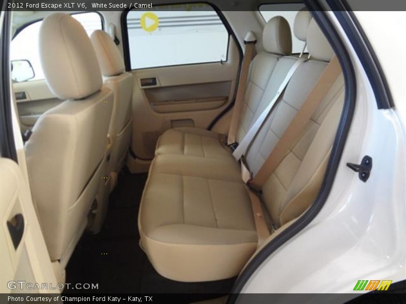 White Suede / Camel 2012 Ford Escape XLT V6