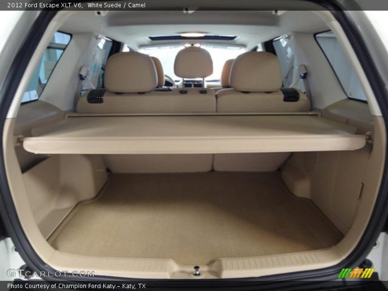 White Suede / Camel 2012 Ford Escape XLT V6
