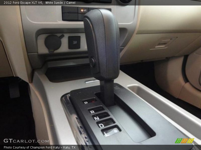 White Suede / Camel 2012 Ford Escape XLT V6