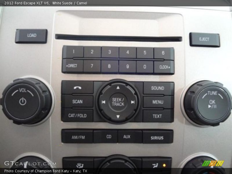White Suede / Camel 2012 Ford Escape XLT V6
