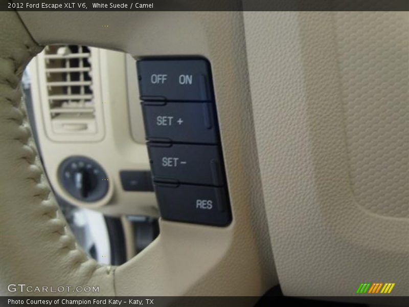 White Suede / Camel 2012 Ford Escape XLT V6