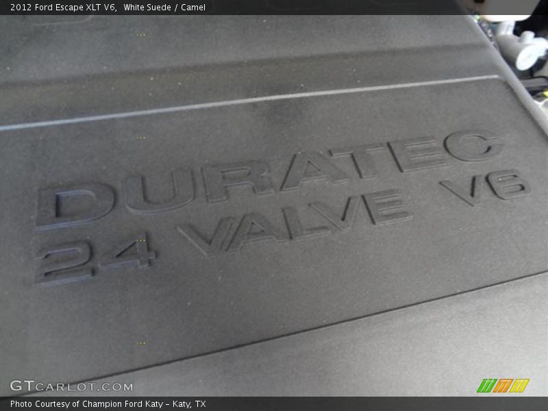 White Suede / Camel 2012 Ford Escape XLT V6