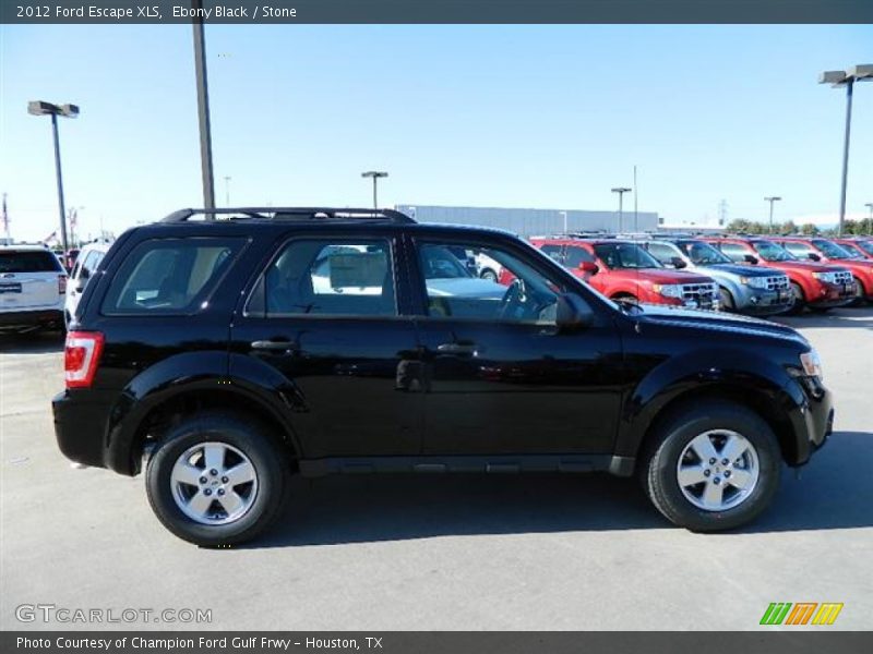 Ebony Black / Stone 2012 Ford Escape XLS