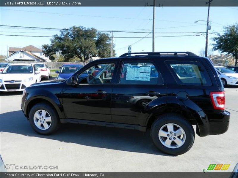 Ebony Black / Stone 2012 Ford Escape XLS