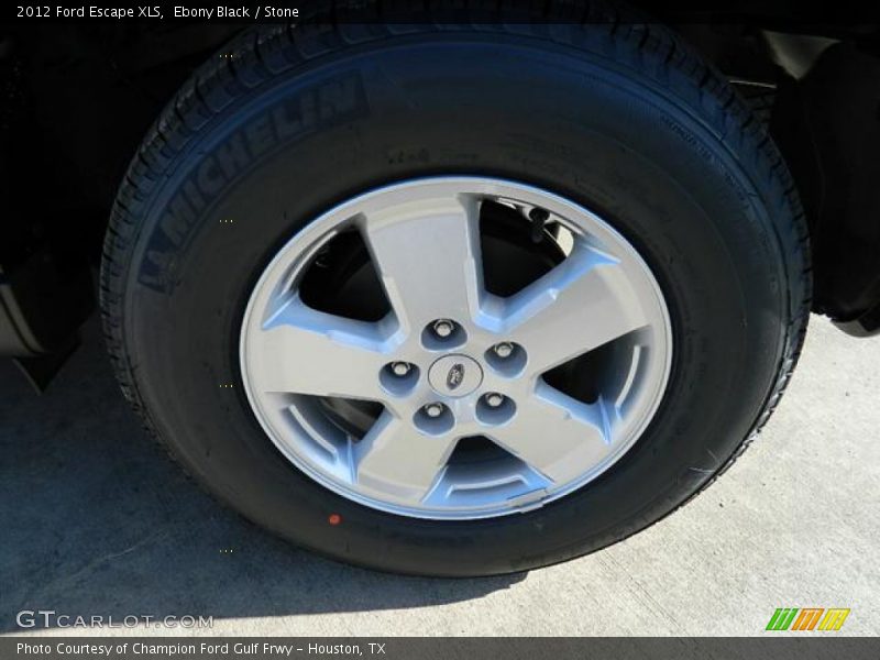Ebony Black / Stone 2012 Ford Escape XLS