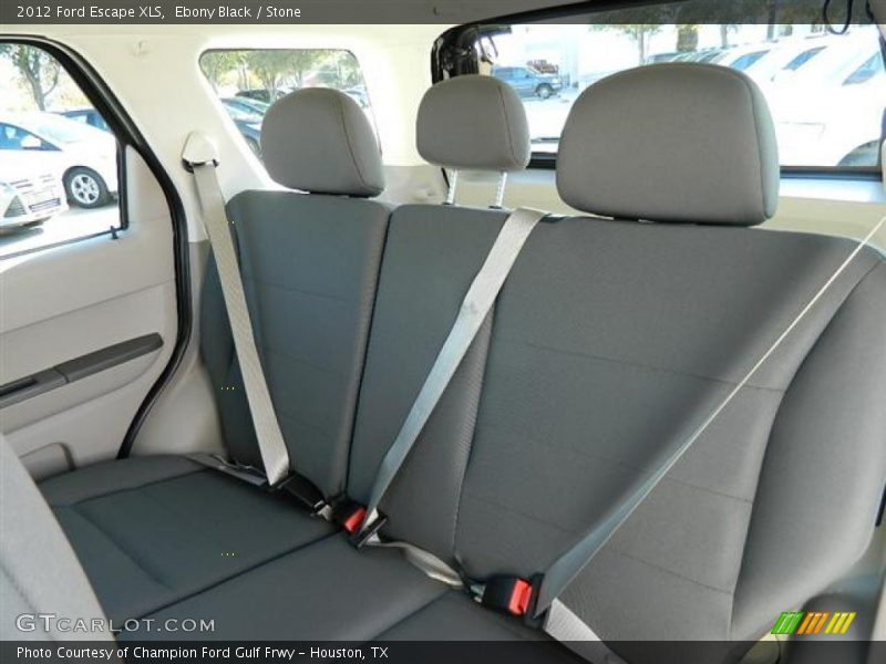 Ebony Black / Stone 2012 Ford Escape XLS