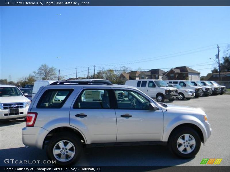 Ingot Silver Metallic / Stone 2012 Ford Escape XLS