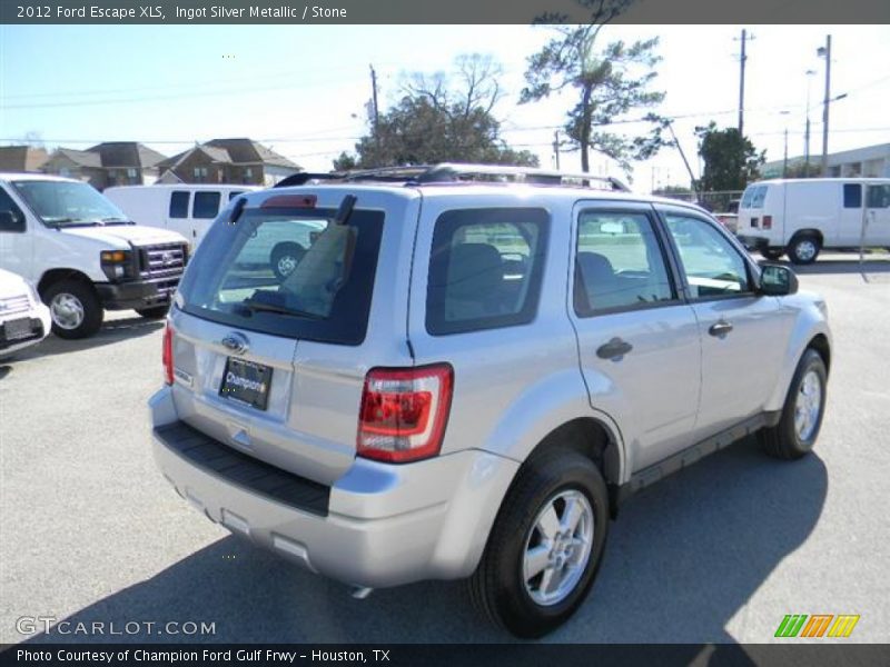 Ingot Silver Metallic / Stone 2012 Ford Escape XLS