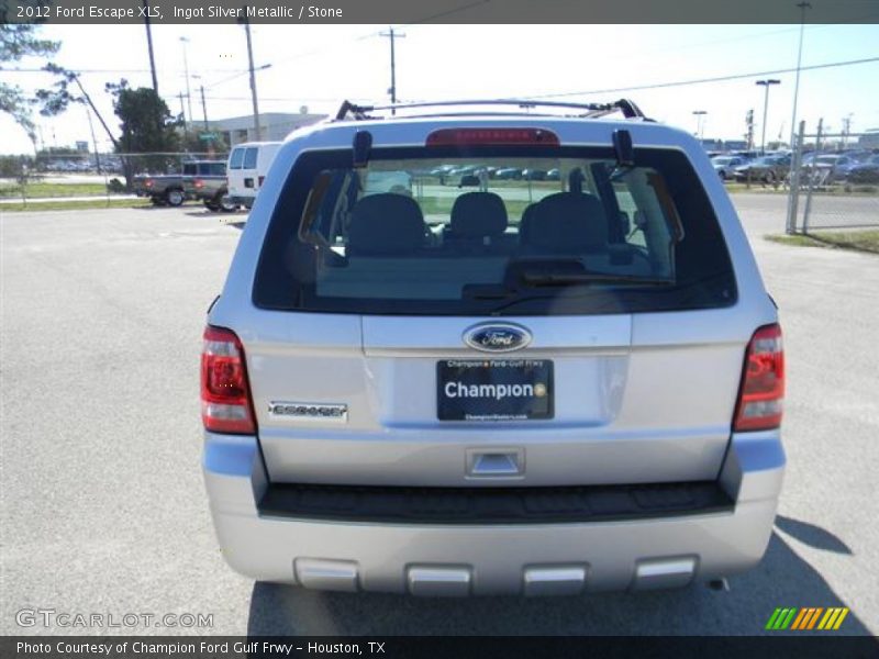 Ingot Silver Metallic / Stone 2012 Ford Escape XLS